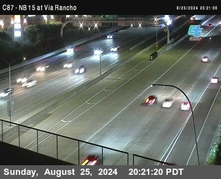 NB 15 & Via Rancho Pkwy