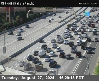 NB 15 & Via Rancho Pkwy