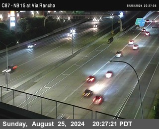 NB 15 & Via Rancho Pkwy