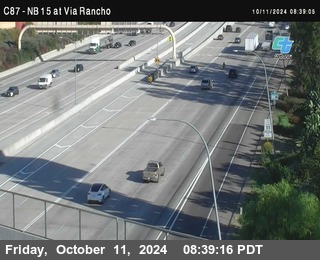 NB 15 & Via Rancho Pkwy