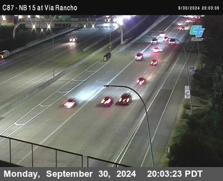 NB 15 & Via Rancho Pkwy