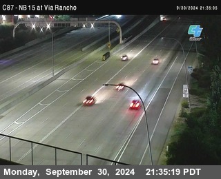 NB 15 & Via Rancho Pkwy