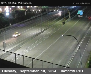 NB 15 & Via Rancho Pkwy