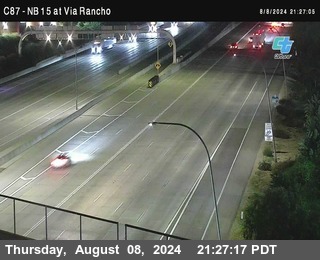 NB 15 & Via Rancho Pkwy