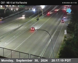 NB 15 & Via Rancho Pkwy