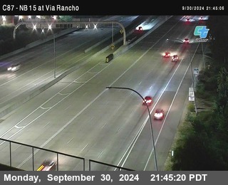 NB 15 & Via Rancho Pkwy