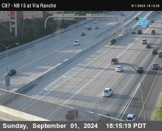 NB 15 & Via Rancho Pkwy