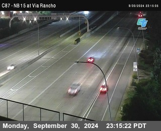 NB 15 & Via Rancho Pkwy