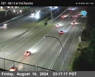 NB 15 & Via Rancho Pkwy