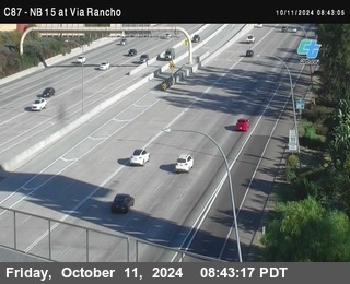 NB 15 & Via Rancho Pkwy