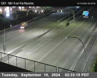 NB 15 & Via Rancho Pkwy