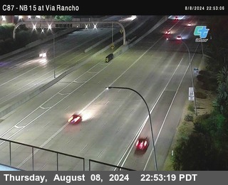 NB 15 & Via Rancho Pkwy