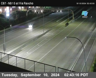 NB 15 & Via Rancho Pkwy