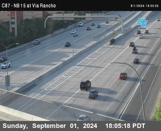 NB 15 & Via Rancho Pkwy