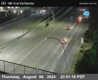 NB 15 & Via Rancho Pkwy