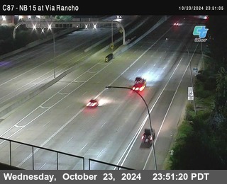 NB 15 & Via Rancho Pkwy