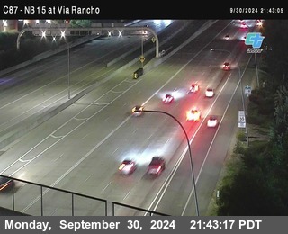 NB 15 & Via Rancho Pkwy