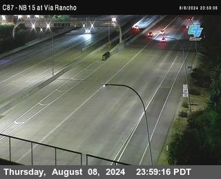 NB 15 & Via Rancho Pkwy