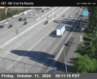 NB 15 & Via Rancho Pkwy