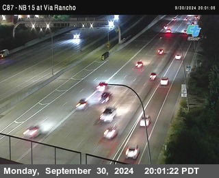 NB 15 & Via Rancho Pkwy