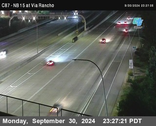 NB 15 & Via Rancho Pkwy