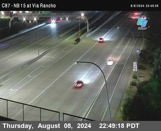 NB 15 & Via Rancho Pkwy