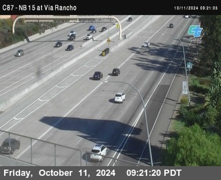 NB 15 & Via Rancho Pkwy