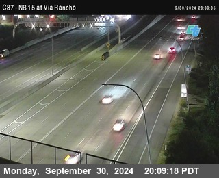 NB 15 & Via Rancho Pkwy