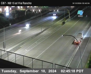 NB 15 & Via Rancho Pkwy