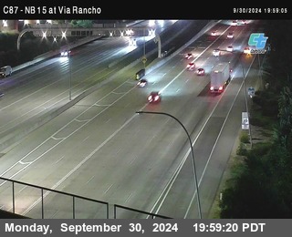 NB 15 & Via Rancho Pkwy