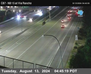 NB 15 & Via Rancho Pkwy