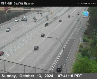 NB 15 & Via Rancho Pkwy