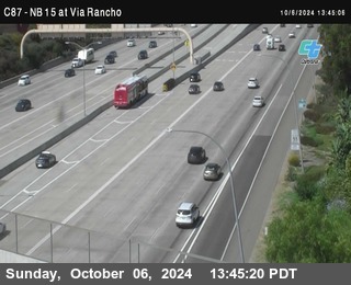 NB 15 & Via Rancho Pkwy