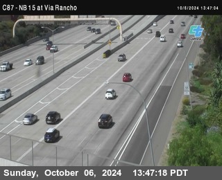 NB 15 & Via Rancho Pkwy