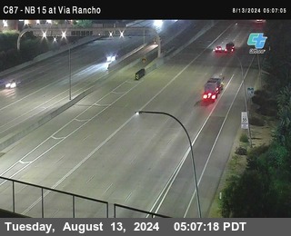 NB 15 & Via Rancho Pkwy