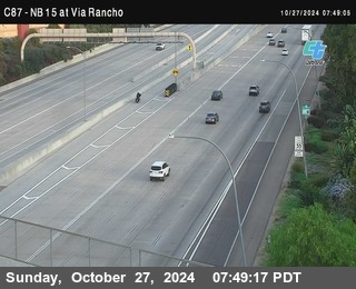 NB 15 & Via Rancho Pkwy