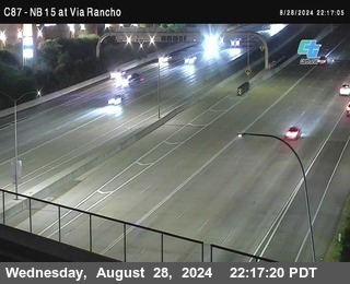 NB 15 & Via Rancho Pkwy