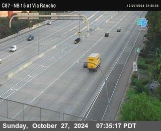 NB 15 & Via Rancho Pkwy