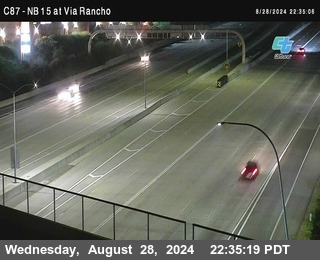 NB 15 & Via Rancho Pkwy