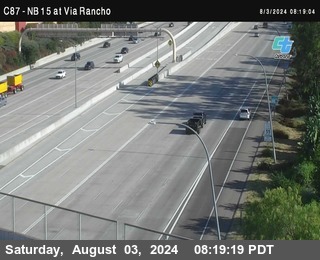 NB 15 & Via Rancho Pkwy