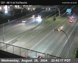 NB 15 & Via Rancho Pkwy