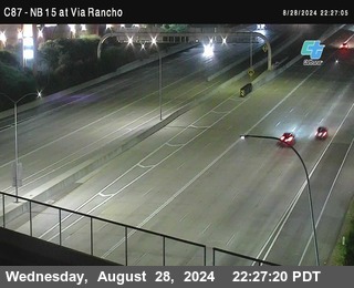 NB 15 & Via Rancho Pkwy