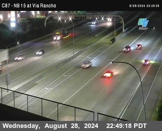 NB 15 & Via Rancho Pkwy