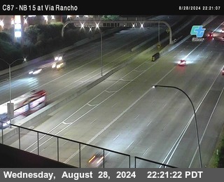 NB 15 & Via Rancho Pkwy