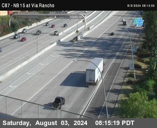 NB 15 & Via Rancho Pkwy