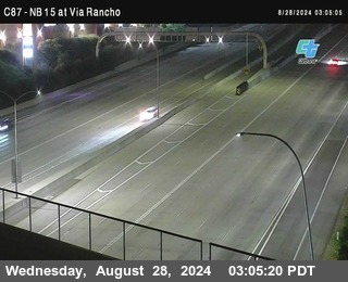 NB 15 & Via Rancho Pkwy