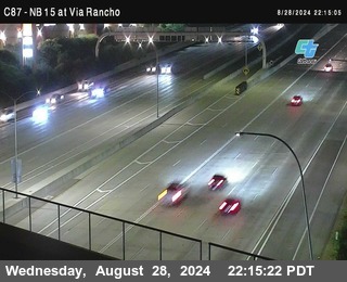 NB 15 & Via Rancho Pkwy