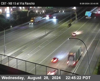 NB 15 & Via Rancho Pkwy