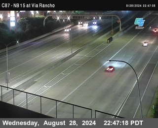 NB 15 & Via Rancho Pkwy