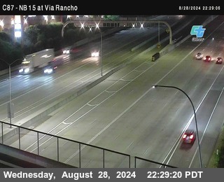 NB 15 & Via Rancho Pkwy